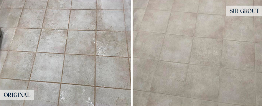 Floor Restored by Our Expert Tile and Grout Cleaners in Irvine, CA